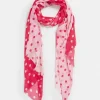 Pink Spot Scarf-Sussan Cheap