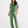 Placement Floral Pant-Sussan Hot