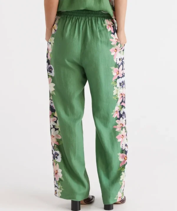 Placement Floral Pant-Sussan Hot