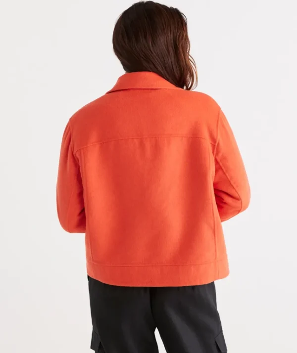 Pocket Detail Carcoat-Sussan Fashion