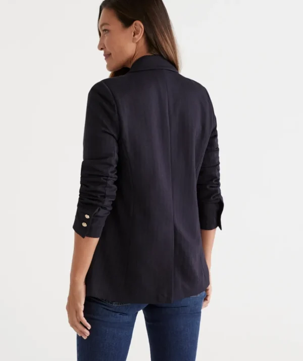 Ponte Cut Away Blazer-Sussan Sale