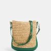 Raffia Crossbody Bag-Sussan Online