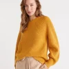 Rib Sleeve Detail Pull Over-Sussan Flash Sale