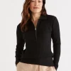 Rib Zip Top-Sussan Online