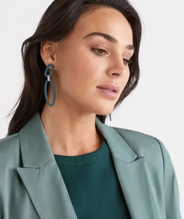 Ring Drop Earrings-Sussan Clearance