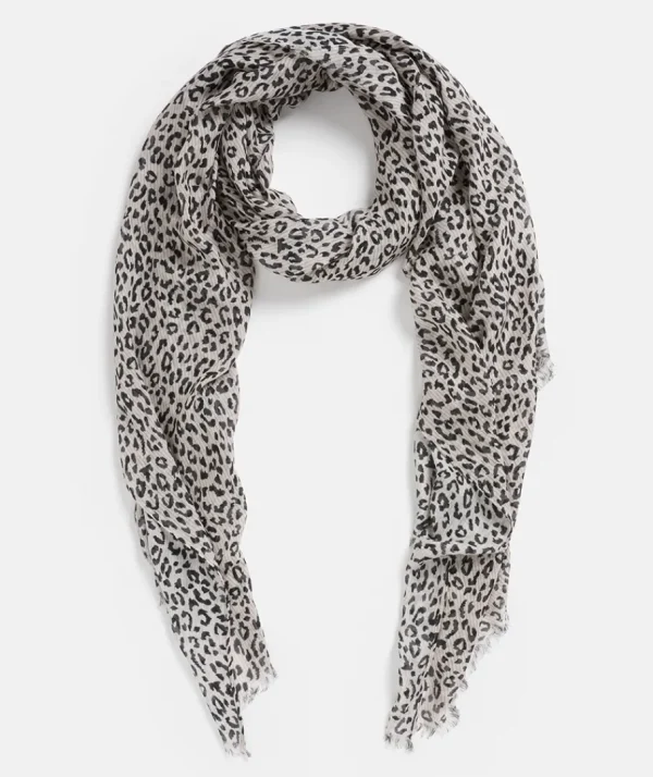 Self Stripe Animal Scarf-Sussan Cheap