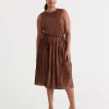 Soft Pleat Dress-Sussan Best Sale