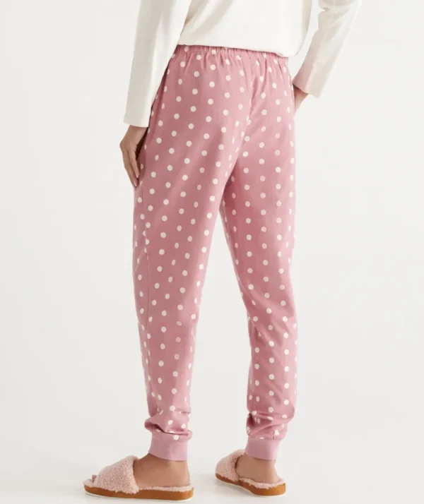 Spot Print Flannelette Pyjama Pant-Sussan Best Sale