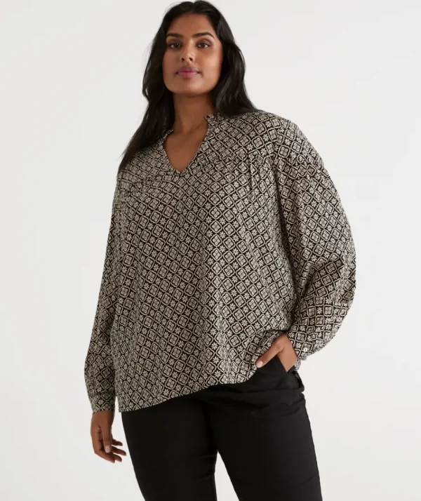 Stamp Geo Top-Sussan Flash Sale