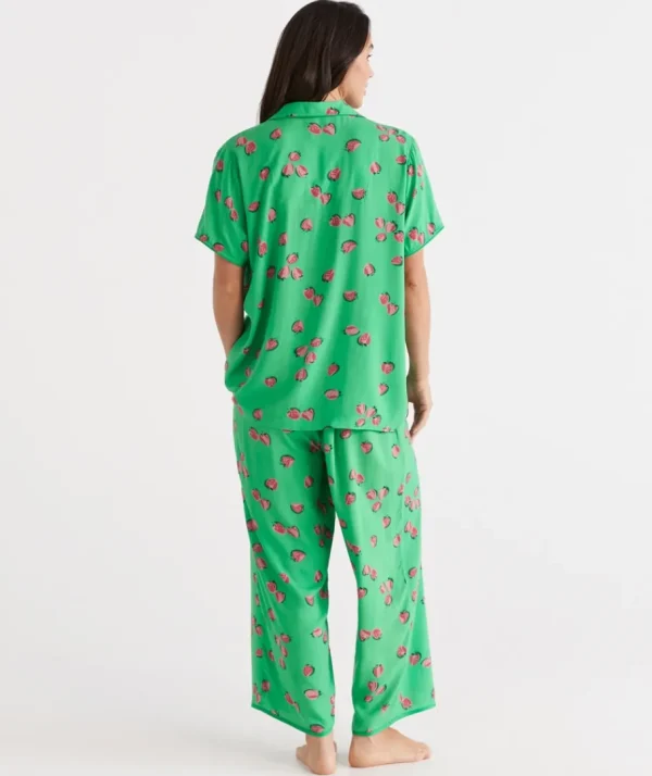 Strawberry Relaxed Pyjama Set-Sussan Clearance