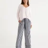 Stripe Wide Leg Pyjama Pant-Sussan Discount