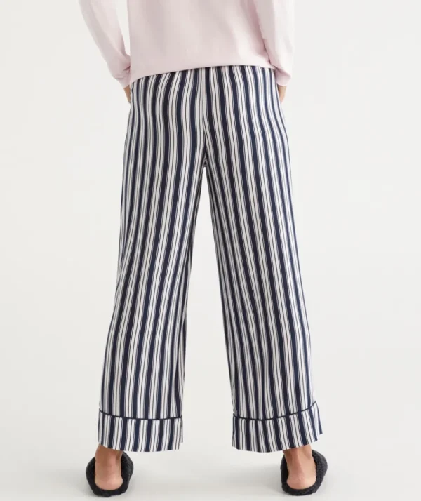 Stripe Wide Leg Pyjama Pant-Sussan Discount