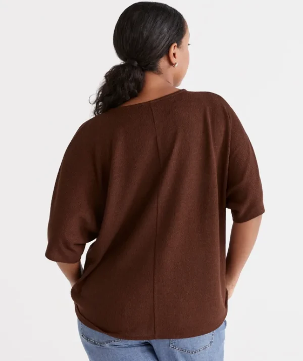 Textured Dolman Top-Sussan New