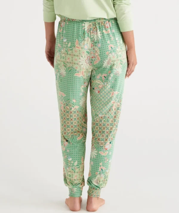 Tile Floral Harem Pant-Sussan Store