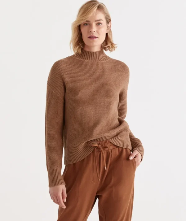 Tuck Stitch Pullover-Sussan Shop