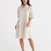 Utility Shirt Dress-Sussan Clearance