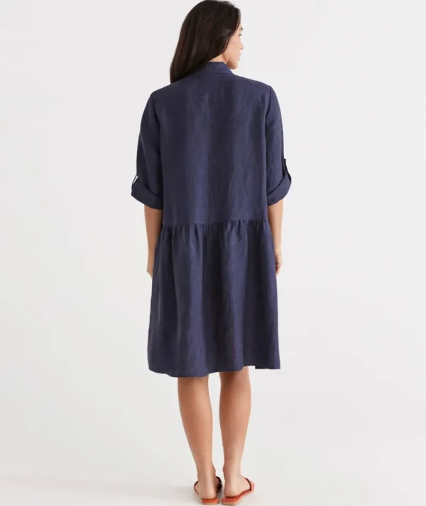 Utility Shirt Dress-Sussan Fashion