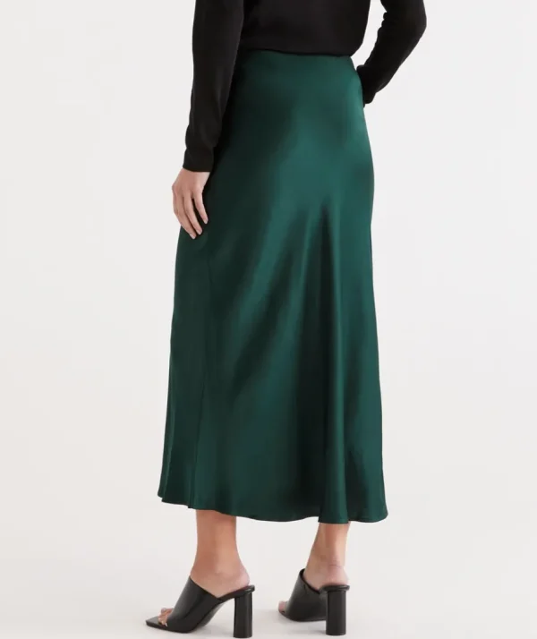 Winter Satin Slip Skirt-Sussan Flash Sale